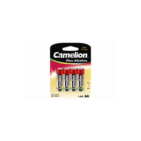 Camelion - 4 batteries alcaline AA 1.5V