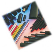 White heat shrink tubing. Diameter: 6.35mm - 3.20mm