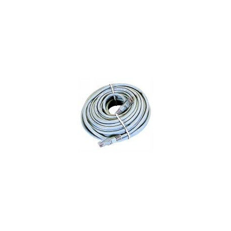 Cable UTP (non blinde) - Categorie 6 - 10M - Gris