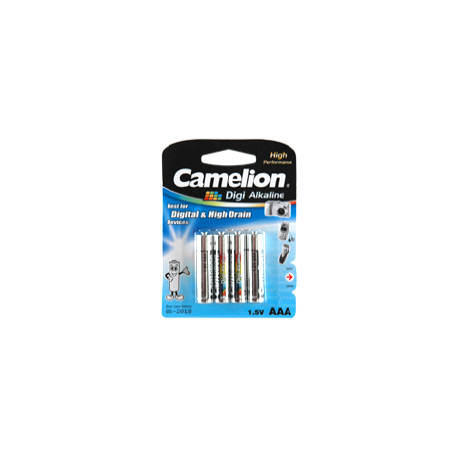 Camelion - 4 Batteries ultra alkaline AAA 1.5V