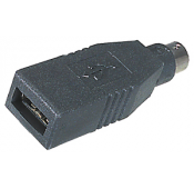 Adapter USB A vrouwelijk - Mini DIN 6 polen mannelijk