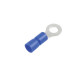 Terminal isole a anneau M6.4 bleu section: 1.5 - 2.5mm² *10