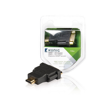 HDMI male - DVI female adapter