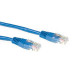 UTP patch cord 0.5m (niet afgeschermde) Cat.6 blauw