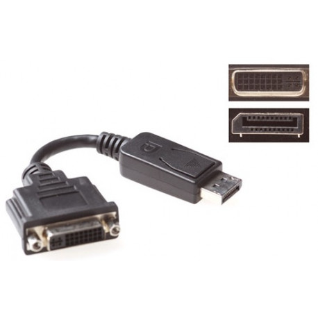 DisplayPort to DVI female 0.15m