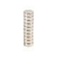 Magneet 8 x 3mm - 10 stuks