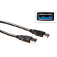 Cable USB 3.0 - Fiche A male/Fiche A male 5.00m