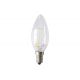 Elix- Ampoule LED à filament - bougie C35 - E14 - 2W