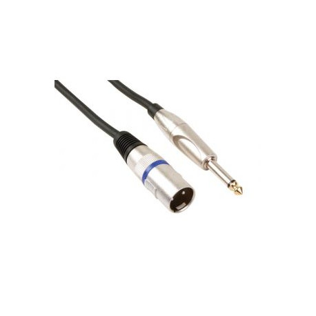 Professionele Kabel - XLR M naar Mono JACK 6.35mm M 1.5m