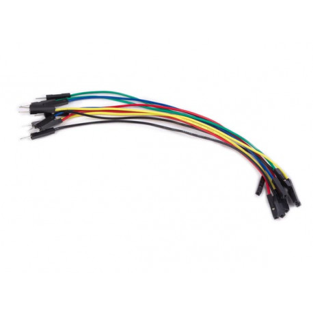 Set of Connecting Wires AWG 1 Pin - M/F - 15cm *10 Pieces*