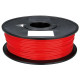 Fil pour Imprimante 3D PLA -1.75 mm - Rouge -750 g