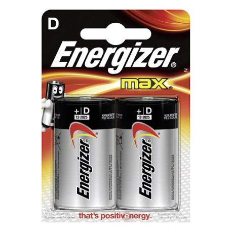 Energizer - Alkaline batteries MAX D