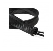 LOGILINK CABLE FLEX WRAP ZIPPER - 2,0M - 30MMM - BLACK