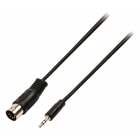 Stereo audio cable 5p DIN DIN Male - 3.5 mm male 2M