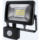 Elix - Projecteur + PIR LED PremiumLine 10W 3000K IP65 Noir