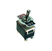 ON/OFF Bipolar Toggle Switch -250VAC-10A DPST-4P