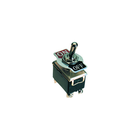 ON/OFF Bipolar Toggle Switch -250VAC-10A DPST-4P