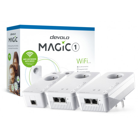 Devolo Magic 1 WiFi - Multiroom Kit - pont-Branch mural 8371