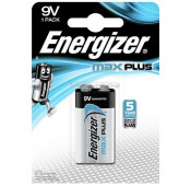 Energizer - Pile alcaline Max Plus 9V / 6LR61 - 1 pièce