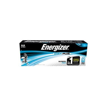 Energizer - Pile alcaline Max Plus AA / LR6 - 20 pièces