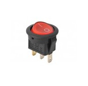 Mini Interrupteur ON-OFF rouge 250Vca 3A