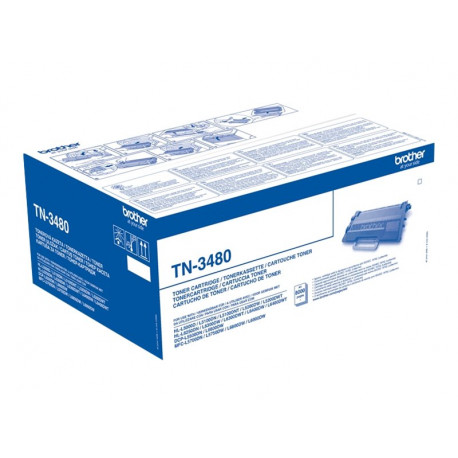 Brother TN3480 - Grand Capacité - noir - original - toner 8K