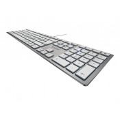 CHERRY Clavier Extra Plat Design Métal Kc6000 Belge