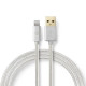 Cable USB A Mâle - Lightning - 2m