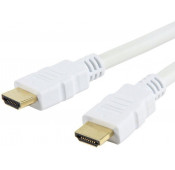 Câble HDMI mâle -mâle - 2m Blanc