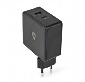 USB-wandlader 57W Zwart