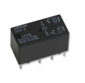 Relais de signaux - Omron - 24 VDC - DPDT- 2 A