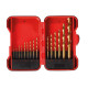 HSS Drill Set - Titanium Coated - 15 pcs