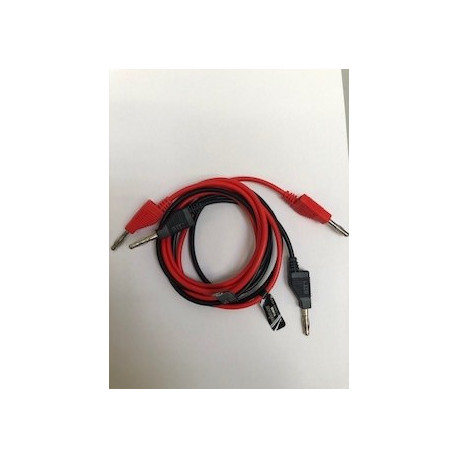 Banana Plug Measuring Lead Set 4mm Black Red