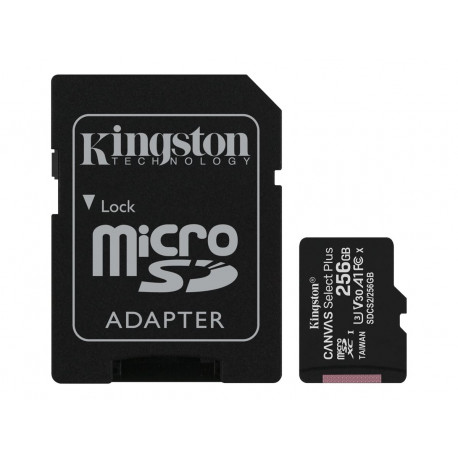 Kingston Micro SD 256GB Calss 10 + Adapter