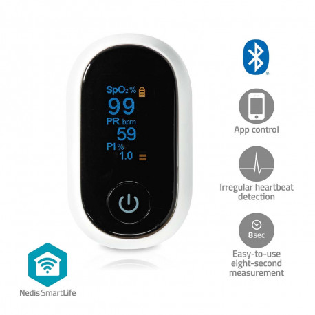 Pulse Oximeter measures