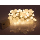 Festive garland - 6 m - 90 balls - warm white