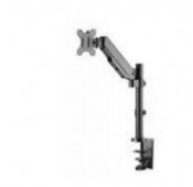 Techly desk mount for 1 display 17-32" with gas spring black