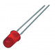 Low-cost led 5mm rood diffuus