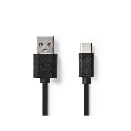 Câble - Fiche USB A mâle/ USB C mâle - 3m