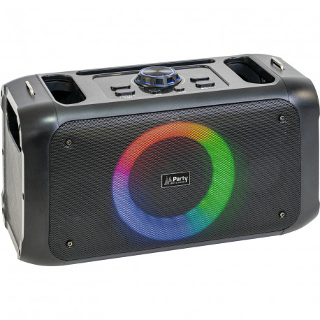 Bluetooth LED Speaker With USB & MICRO-SD 4"/10cm 100W