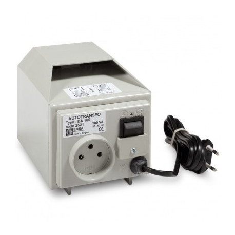 Portable single-phase autotransformer 100VA/110-230V