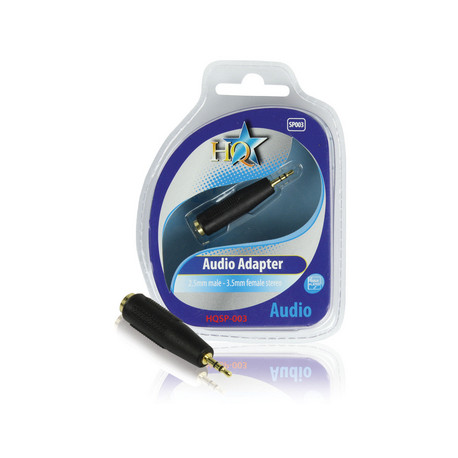 Adaptateur Jack Stereo male 2.5mm/Jack Stereo femelle 3.5mm