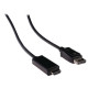 DisplayPort to HDMI male - male 2m