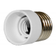 Lampholder Adapter - Male E27/ Female E14 - White