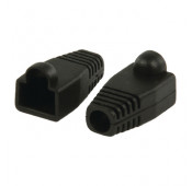 Capuchon- Embout de protection rj45 - Noir - 10 pièces