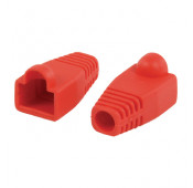 Capuchon- Embout de protection RJ45 - Rouge 10 pièces