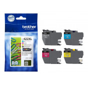 Brother LC422XL - 4 stuks - zwart, geel, cyaan, magenta