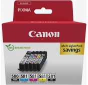 Canon CLI-581 + PGI-580 C/M/Y/BK/PGBK Value Pack